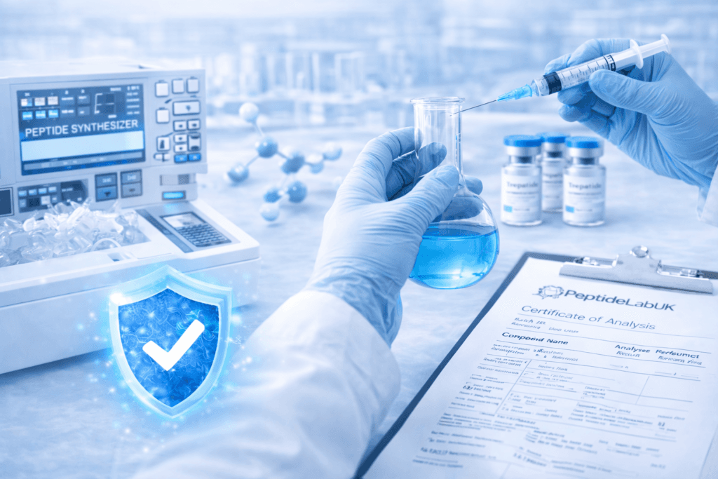 Laboratory quality-control process with analytical equipment